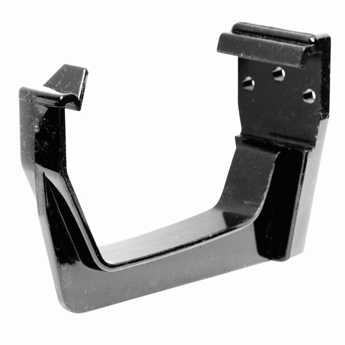 Square Fascia Bracket - Black