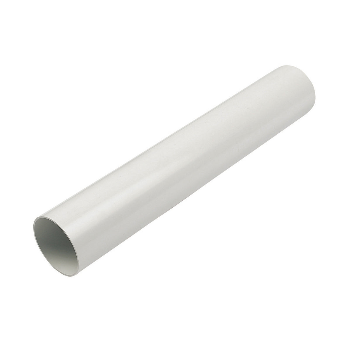 Round Downpipe 68 mm x 2.5 m - White