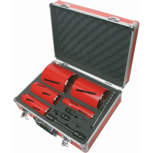 Red 10 Dry Core Premium Drilling Set