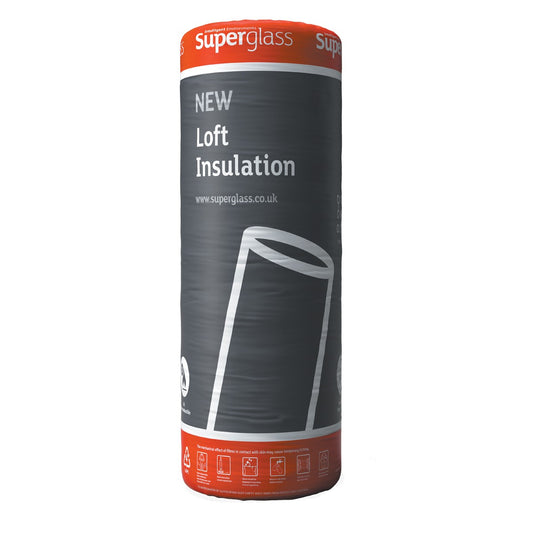 Superglass Loft Roll - 100mm [12.12m2]