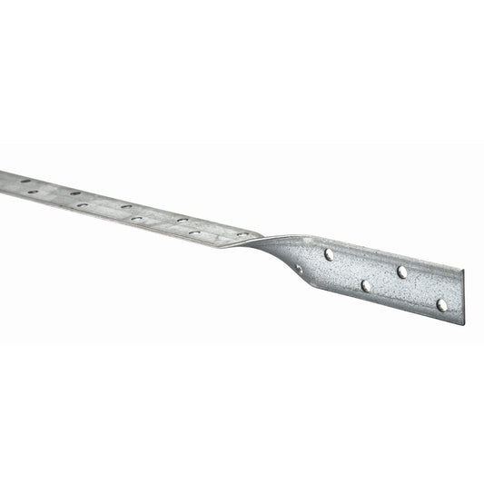 Twisted Galvanised Light Strap - 600 mm x 150 mm