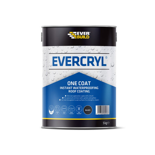 Evercryl One Coat Roof Repair 5 l - Black