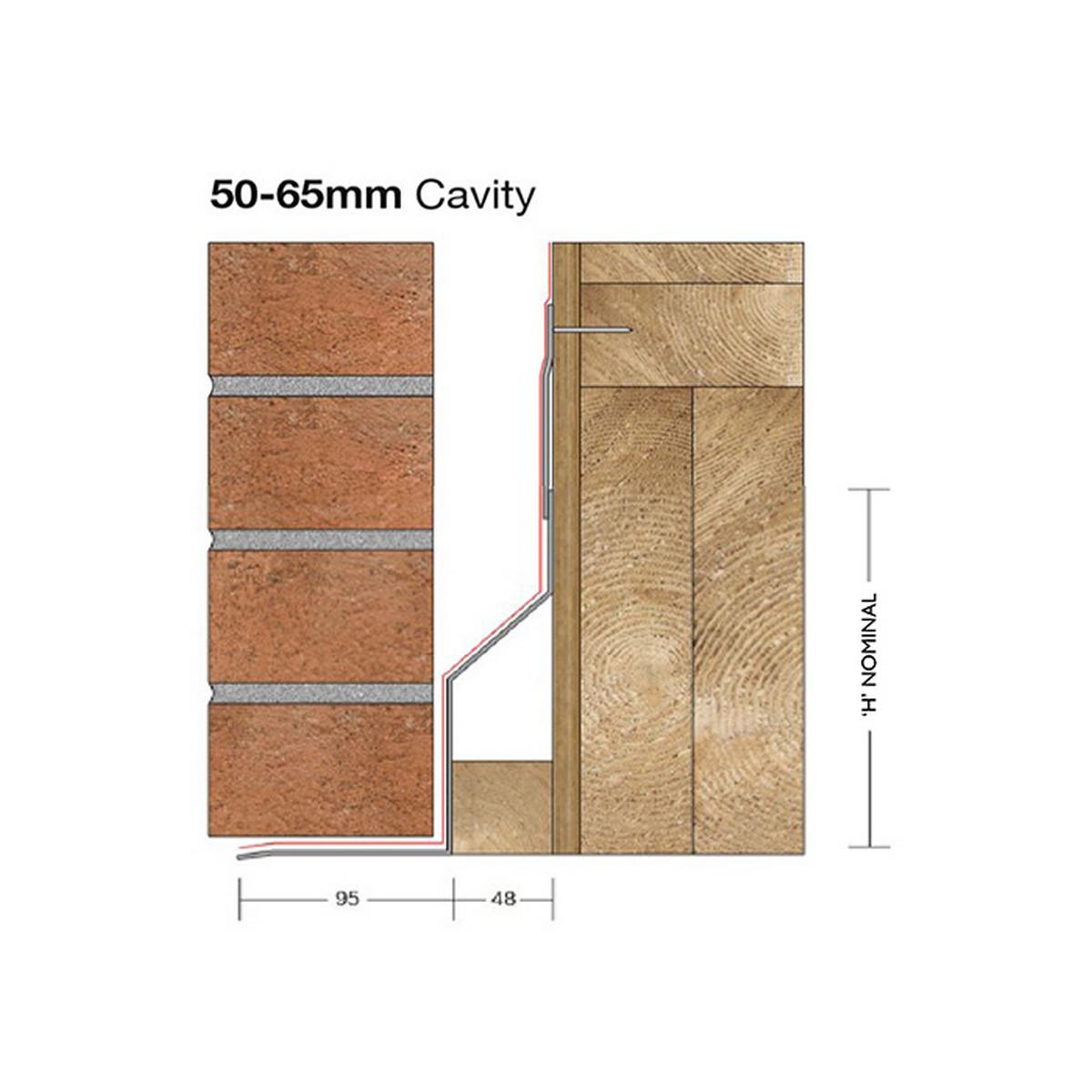 Birtley TF50N Timber Frame Standard Duty Lintel 1200 mm