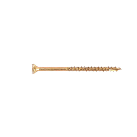 Optimaxx Yellow Pozi Woodscrew - 3.5 mm x 20 mm