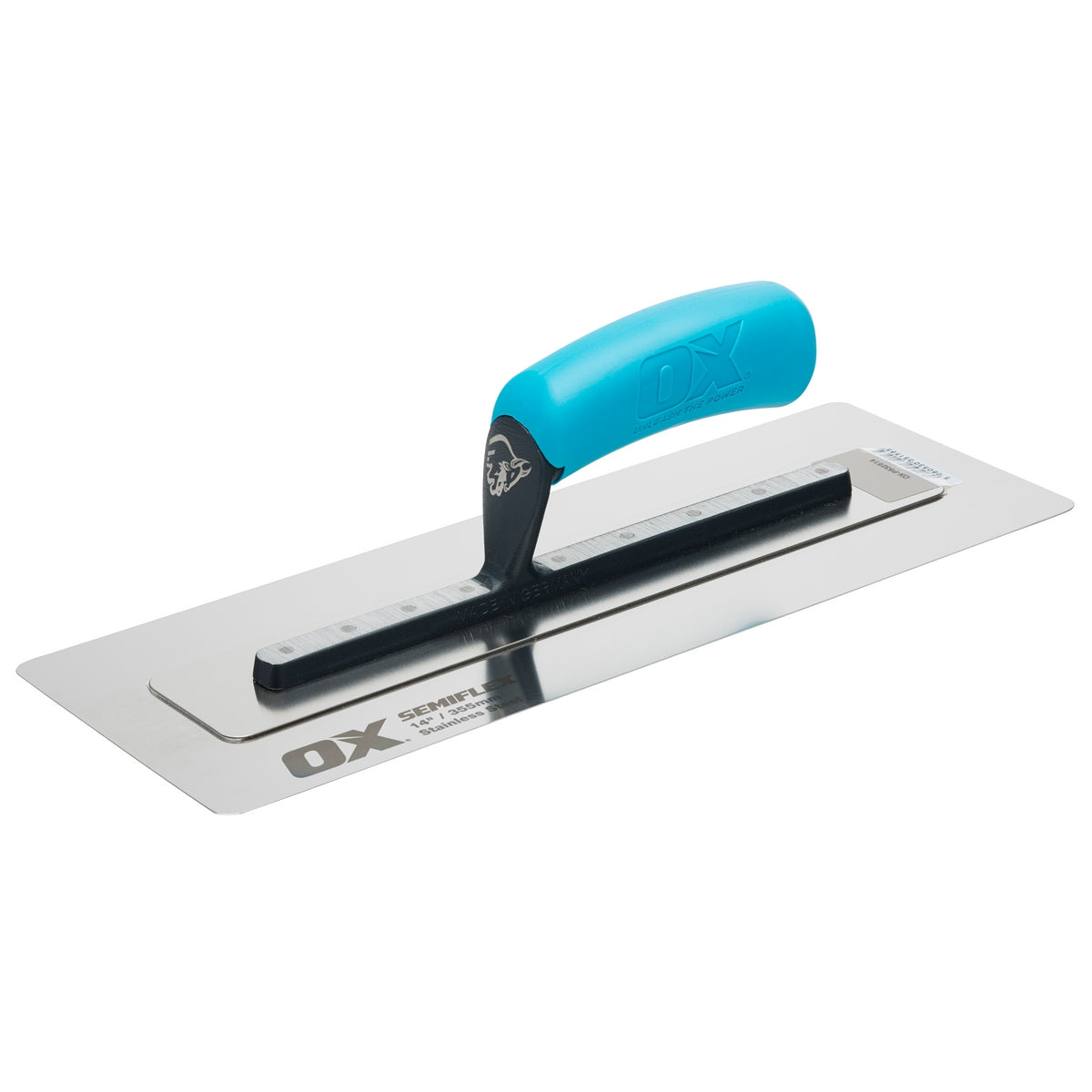 OX Pro Semi Flex Stainless Steel Finishing Trowel