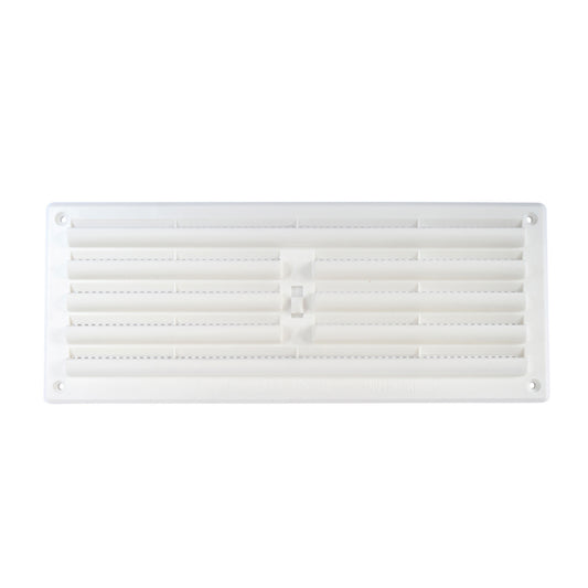 White Internal Hit & Miss Vent - 9" x 3"