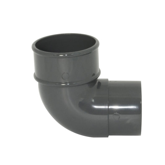 Round Downpipe Bend 90° - Anthracite Grey