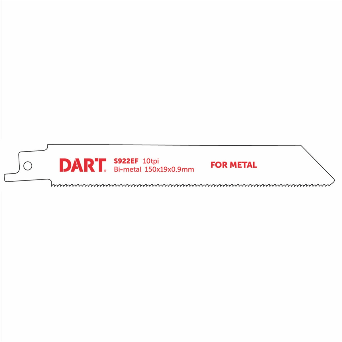 Reciprocating Metal Cutting Saw Blades - 18 TPI 150 mm
