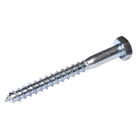 Zinc Hex Head Coachscrews - 12 mm x 130 mm