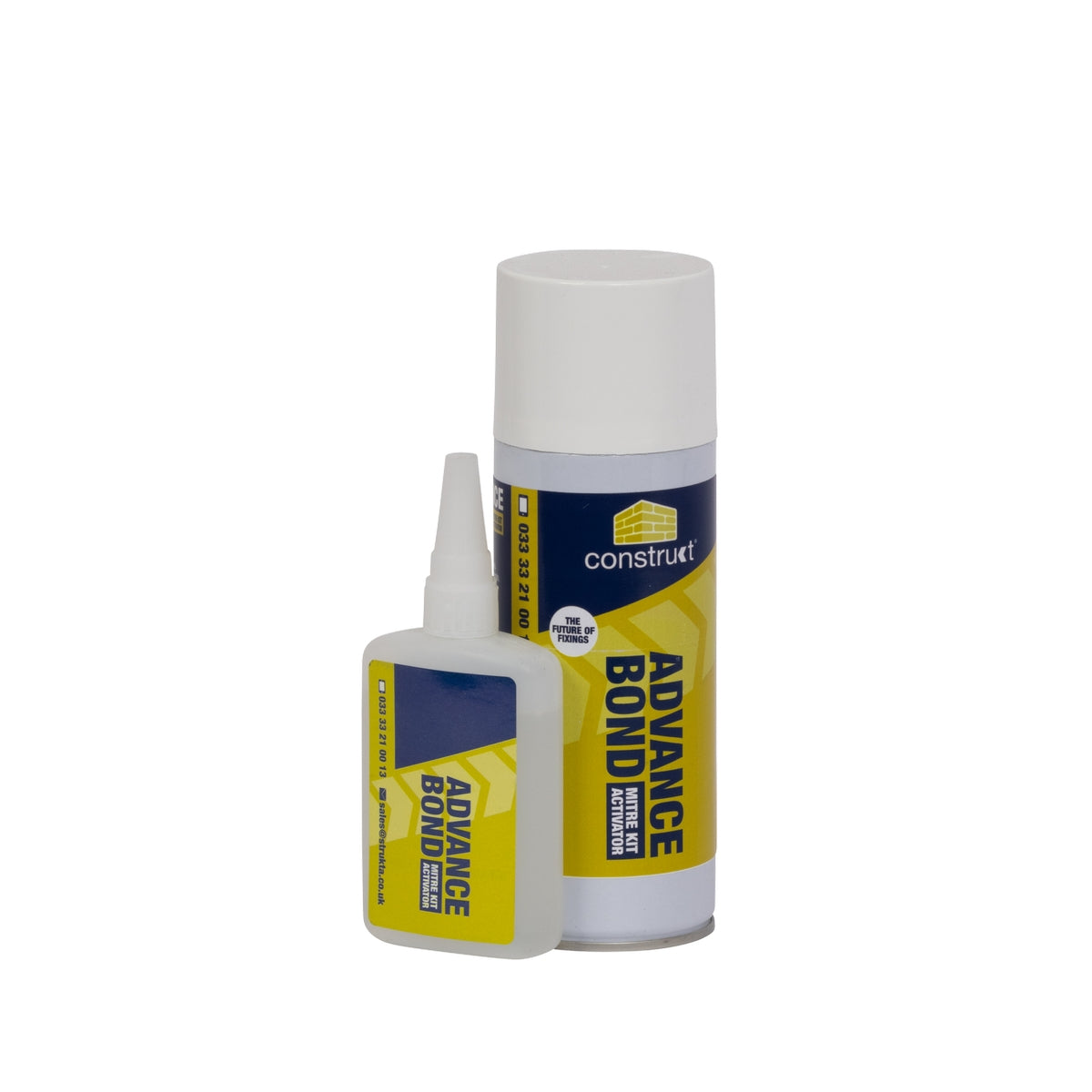 construkt® Mitre Adhesive - 100g Glue & 400 ml Activator