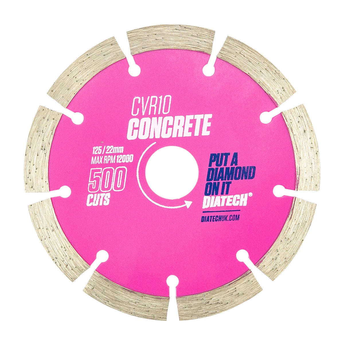 Diatech Concrete Diamond Blade - 115 mm x 22 mm
