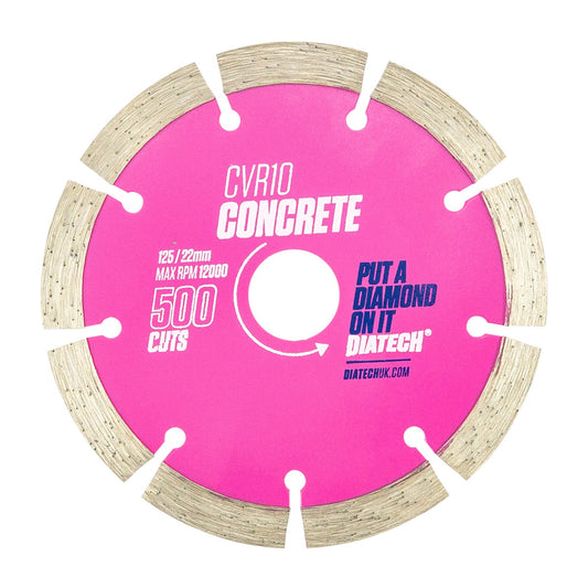 Diatech Concrete Diamond Blade - 115 mm x 22 mm