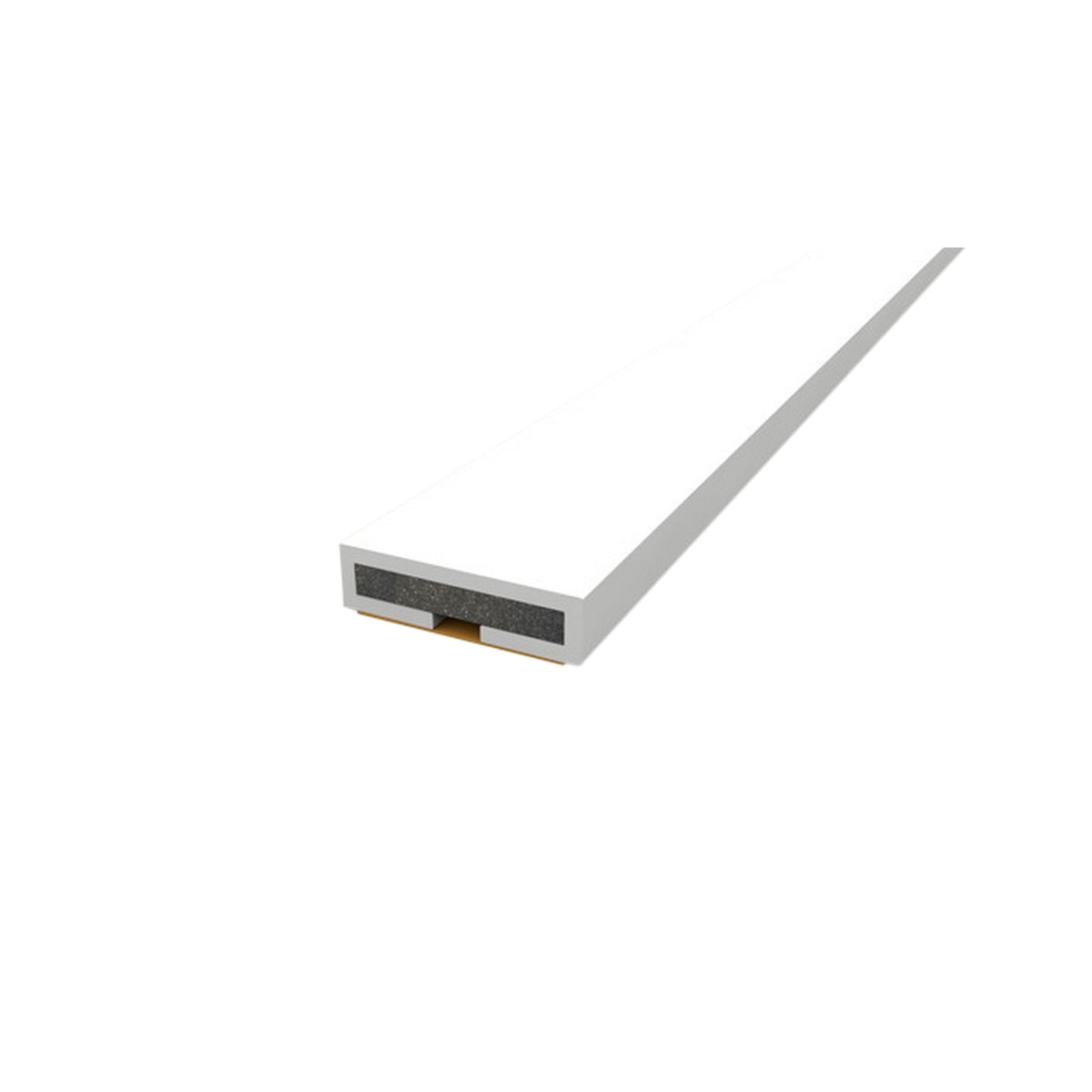 White Fire Only Intumescent Strips - 10 mm x 4 mm