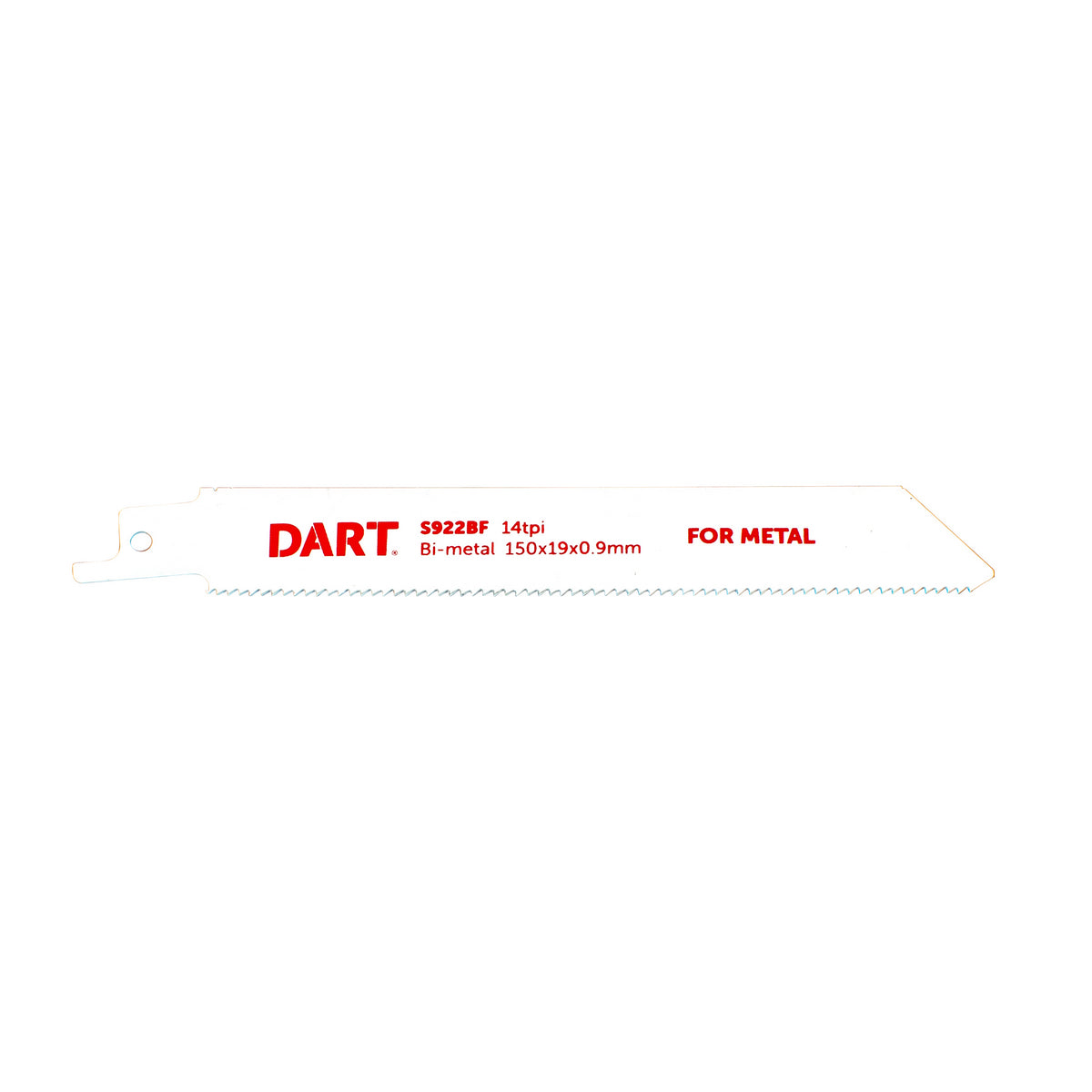 Reciprocating Metal Cutting Saw Blades - 14 TPI 150 mm