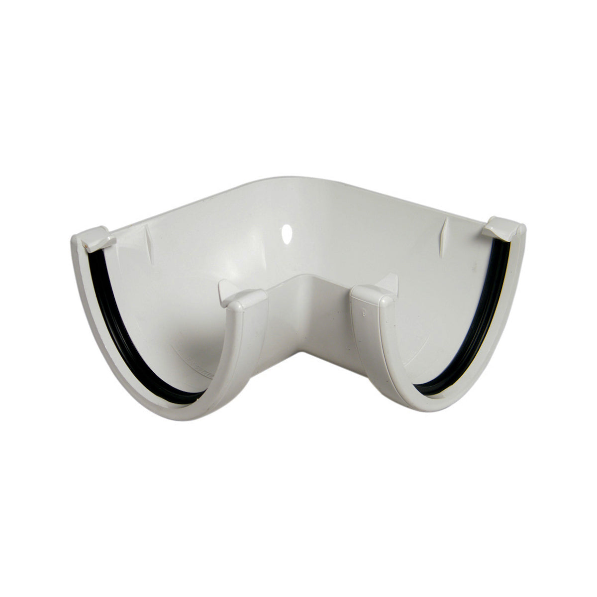 High Capacity Gutter Angle 90° - White