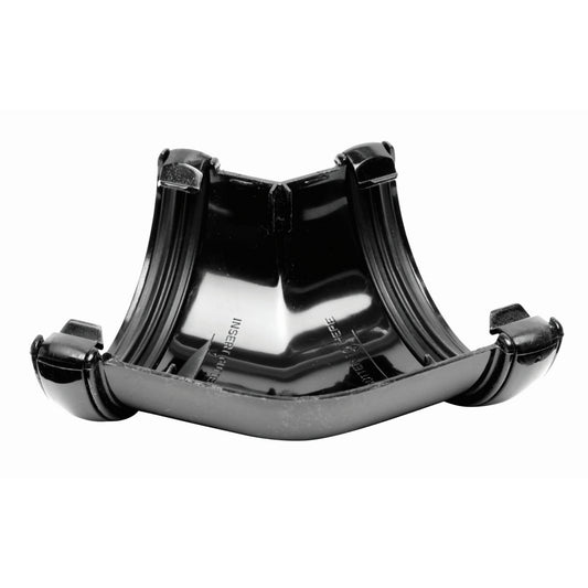 Half Round Gutter Angle 135° - Black