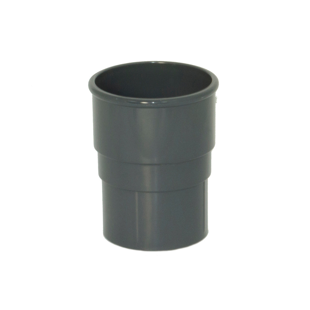 Round Downpipe Socket - Anthracite Grey