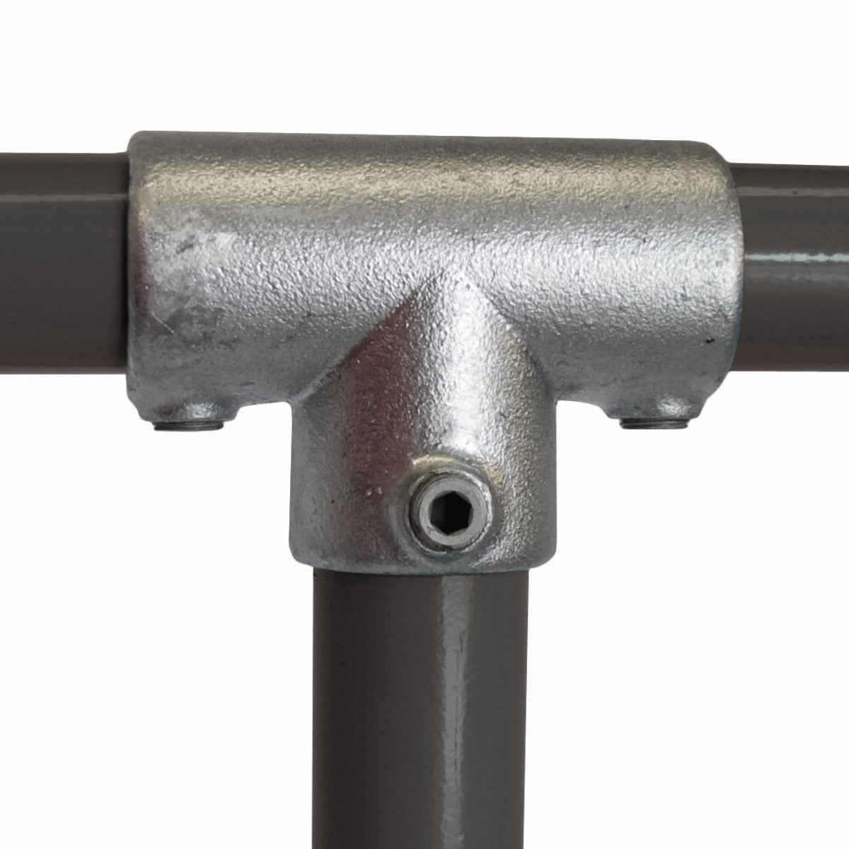 Clamp Fitting 42.4 mm - Long Tee