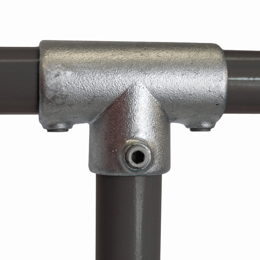 Clamp Fitting 42.4 mm - Long Tee