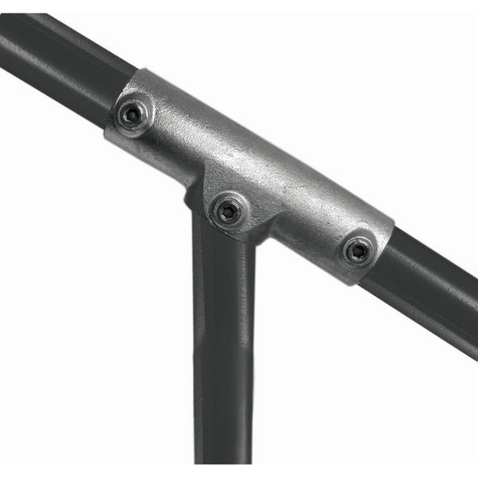 Clamp Fitting 42.4 mm - Long Slope Tee (0-60°)