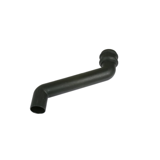 Cast Iron Style Round Downpipe Offset Bend - 305 mm