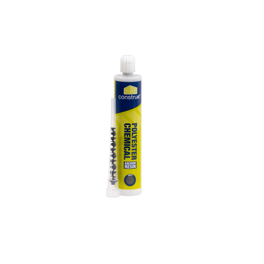 construkt® Polyester Chemical Anchor Resin - 300 ml c/w Nozzle