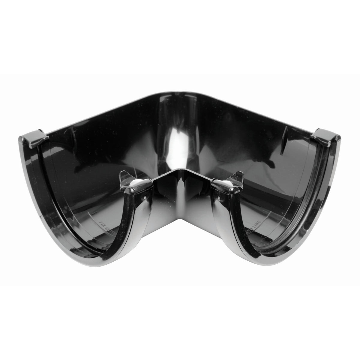 High Capacity Gutter Angle 90° - Black