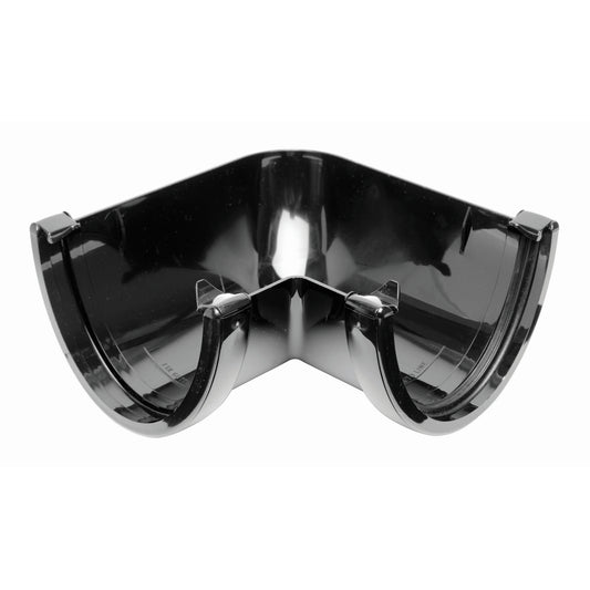 High Capacity Gutter Angle 90° - Black