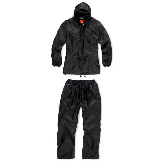 Rain Suit Black - XL