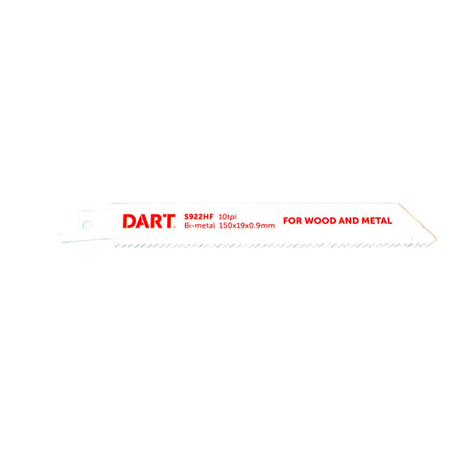 Reciprocating Metal Cutting Saw Blades - 10 TPI 150 mm