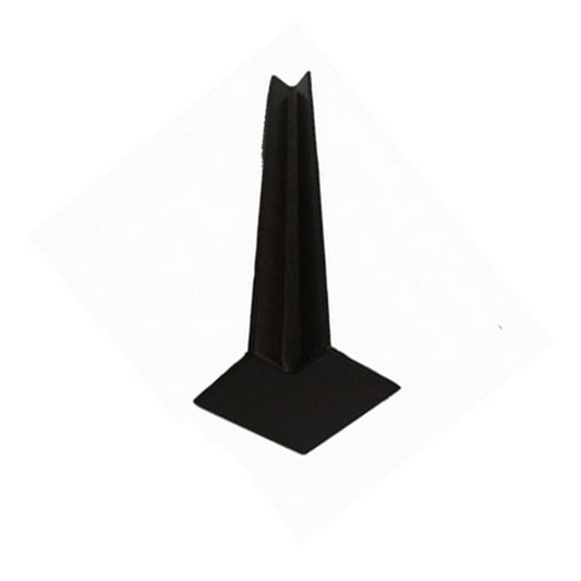 Fascia Board Internal Corner Trim 300 mm - Black ash