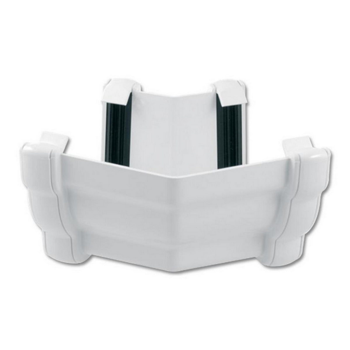 Niagara Ogee External Gutter Angle 135° - White