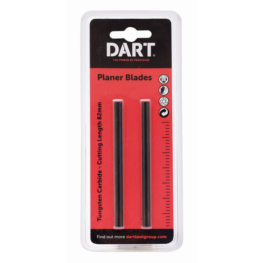 Dart Planer Blades 82 mm (pk/2)