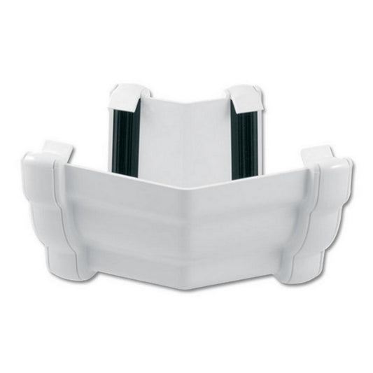 Niagara Ogee External Gutter Angle 135° - White