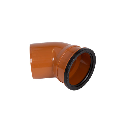 Single Socket Bends 110 mm - 45°