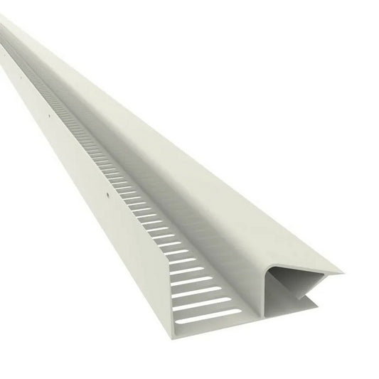 Continuous Soffit Vent - 10,000 mm² - White