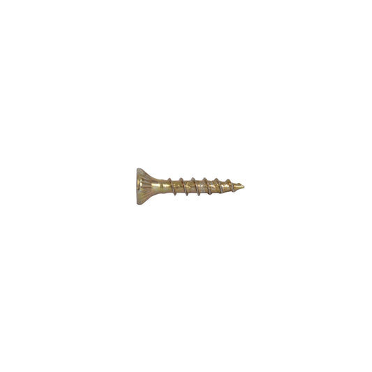 Optimaxx Yellow Pozi Woodscrew - 3.5 mm x 20 mm