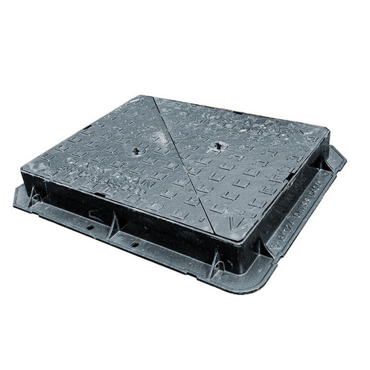 Iron Manhole Cover - 600 mm x 600mm D400