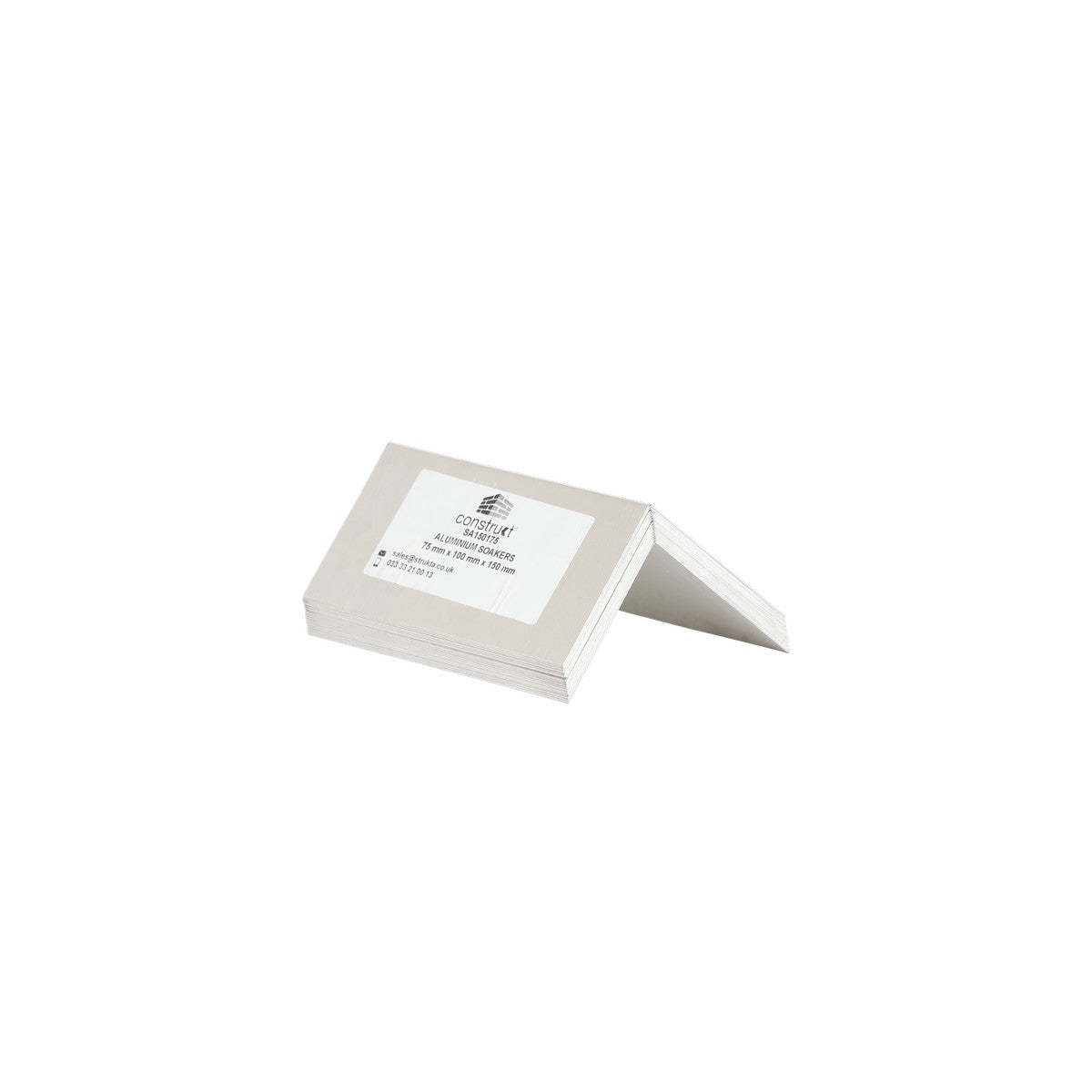 construkt® Aluminium Soakers - 75 mm x 100mm x 150 mm