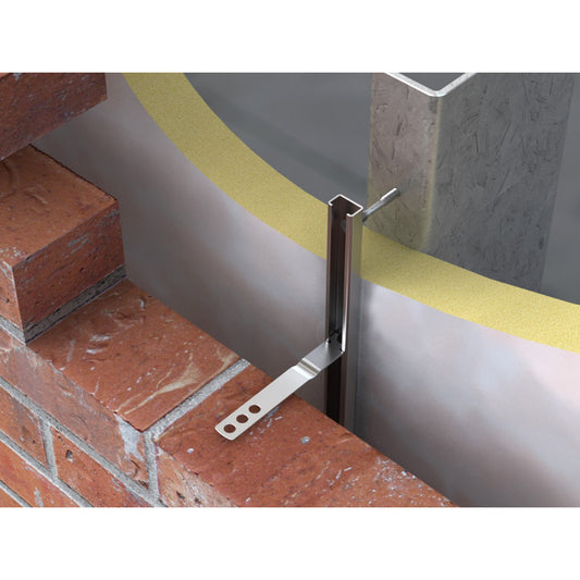 VS9 25/14 100mm St/Steel Channel Tie