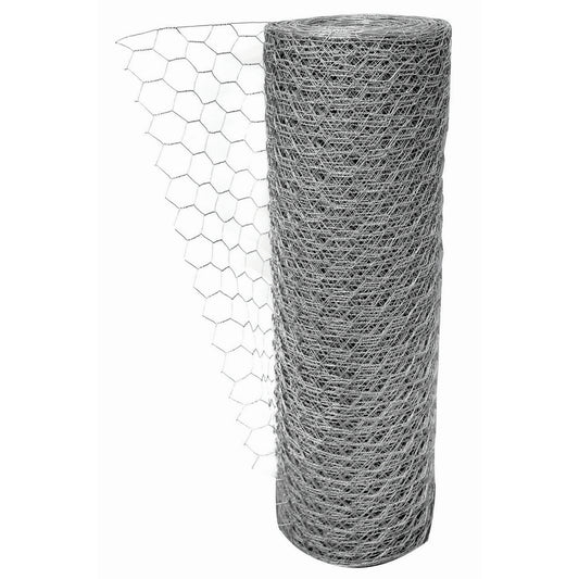 Galv Chicken Wire - 0.9 m x 50 m