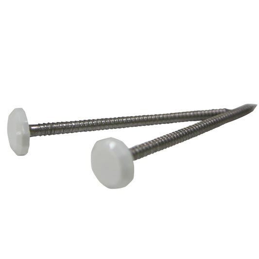 Poly Top Nails 65 mm x 3.35 mm - White