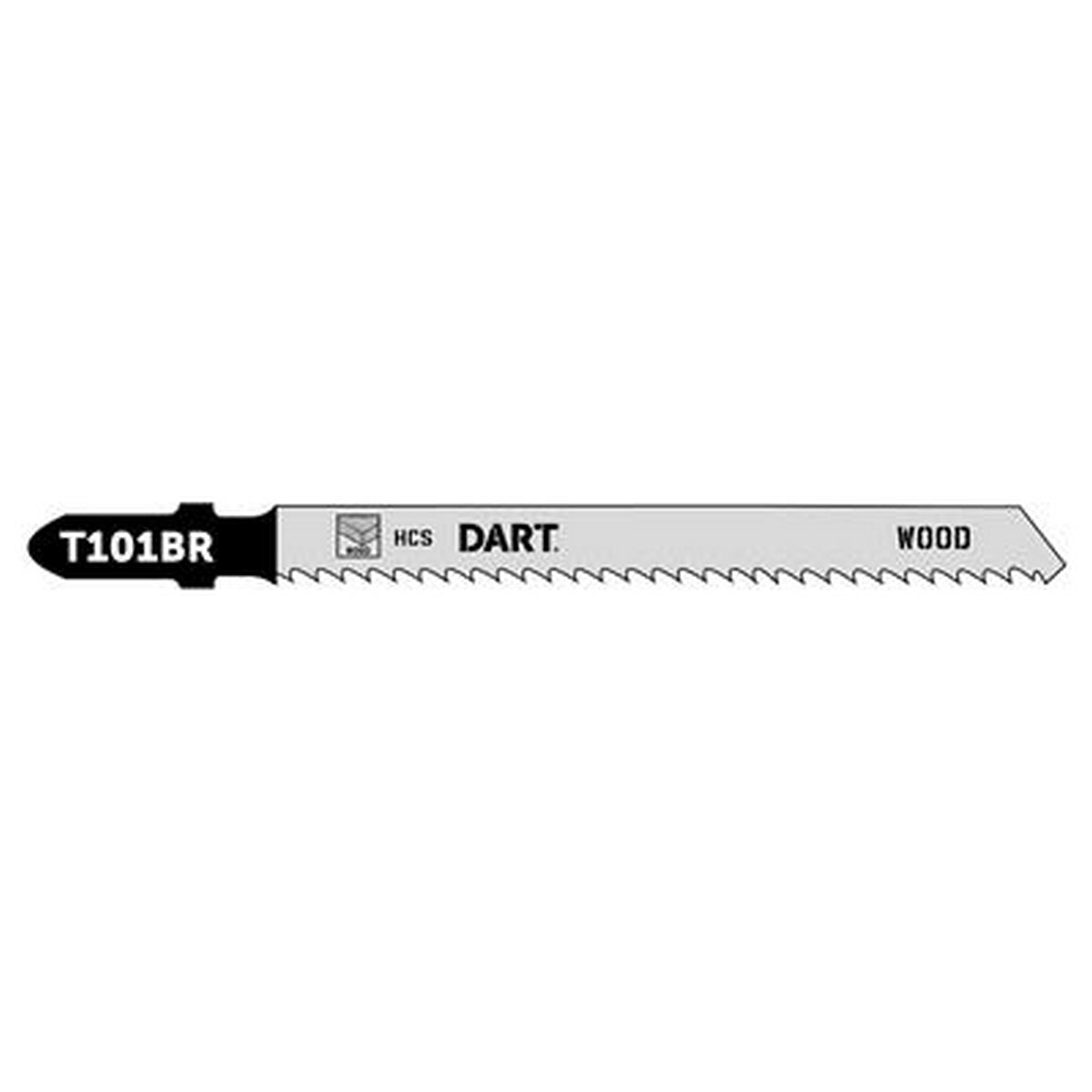 Wood Cutting Jigsaw Blades - T101BR (pack of 5)