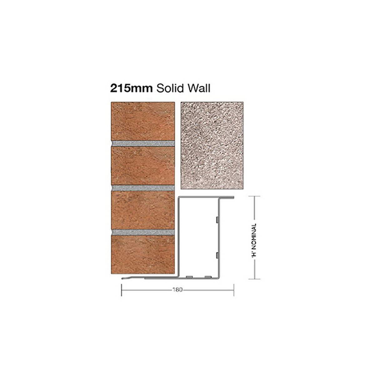 Birtley SBL200 Solid Wall Medium Duty Lintel 1200 mm