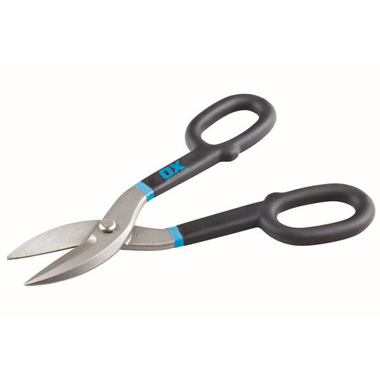 OX Pro Straight Tin Snips - 250 mm
