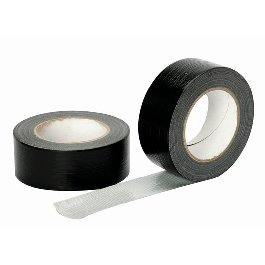 construkt®  Black All Purpose Cloth Tape  - 50 mm x 50 m