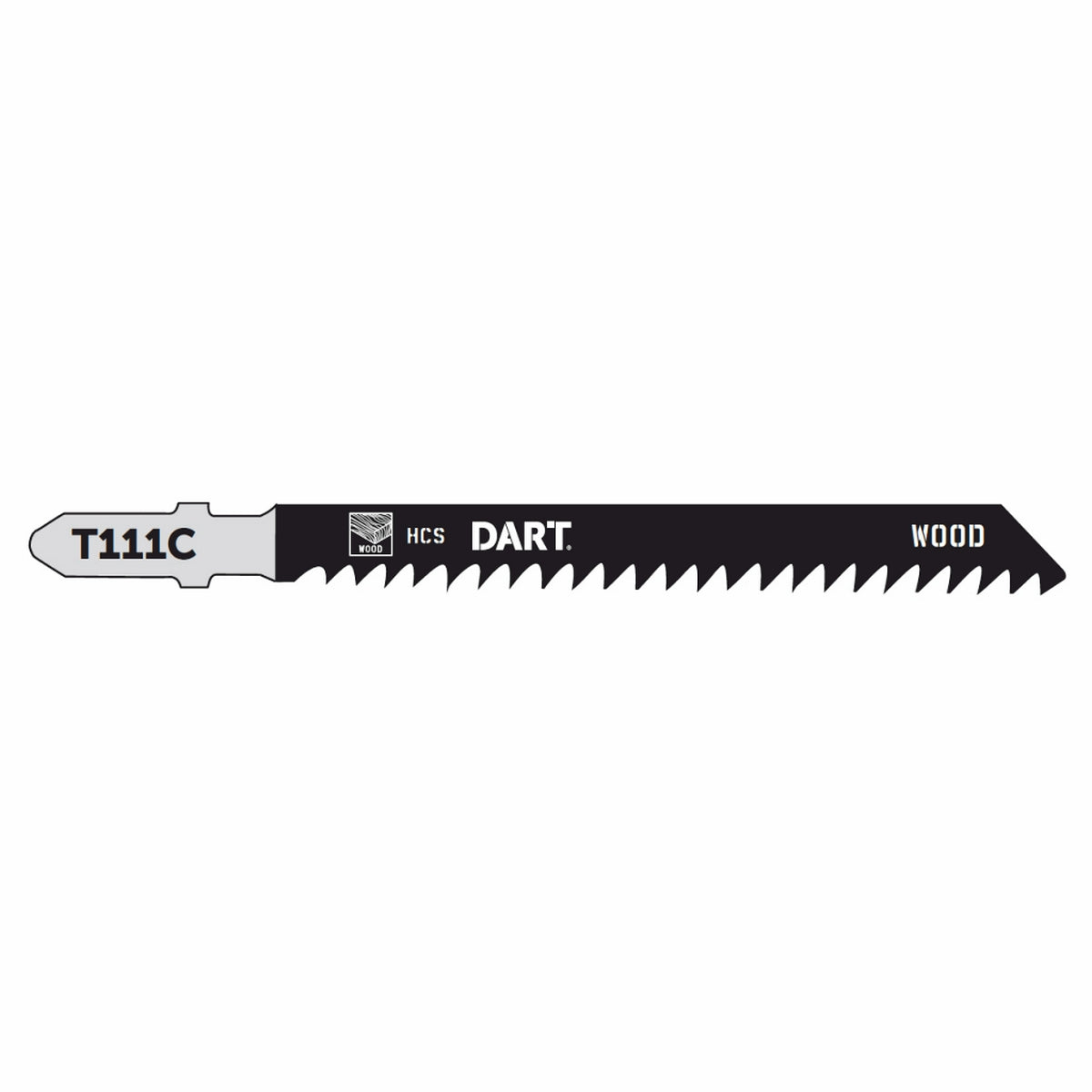 DART T111C Wood Cutting Jigsaw Blade Pack 5