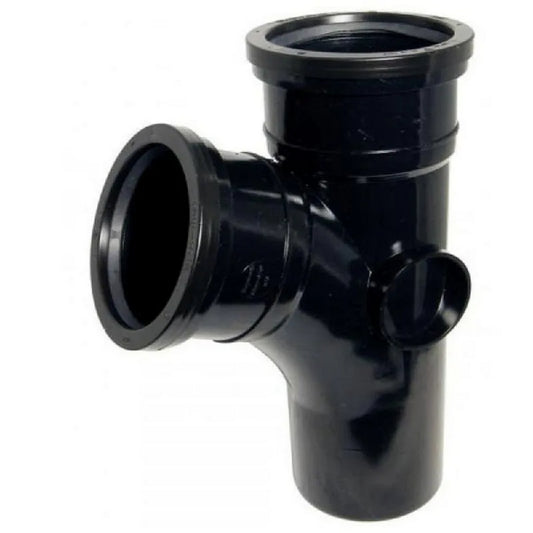 112.5° Double Socket Y Branch - 110 mm
