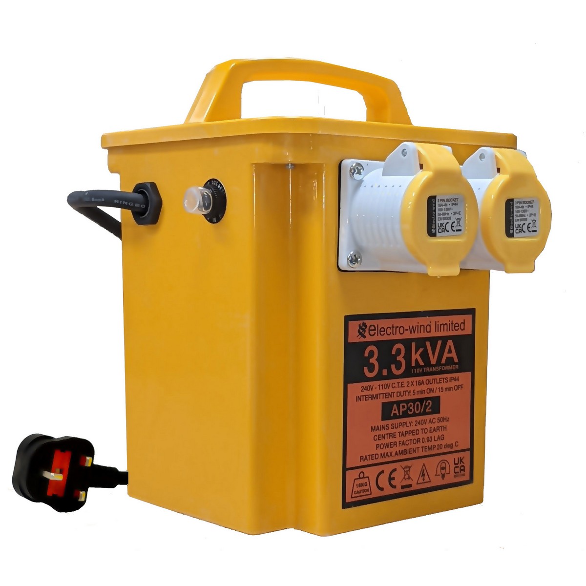 Transformer 110 v 3.3 kVA