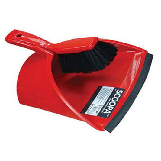SCOOPA Dustpan & Brush - Soft Bristle